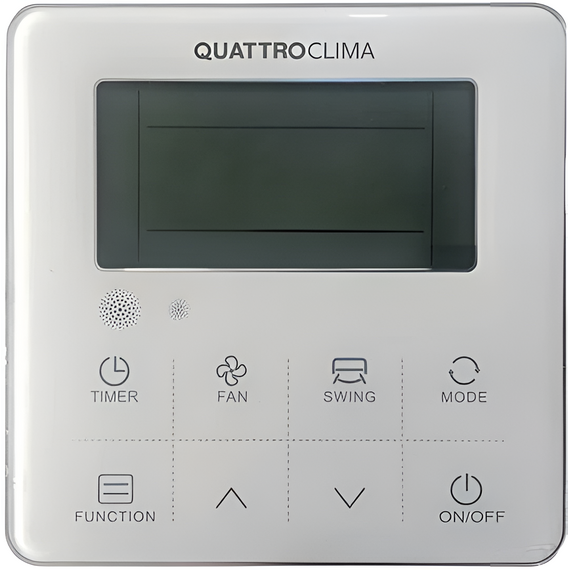 Фото QUATTROCLIMA / Сплит-система 35 кв м кассетный кондиционер QV-I12CG1/QN-I12UG1/QA-ICP11 , изображение 3 — купить в Москве