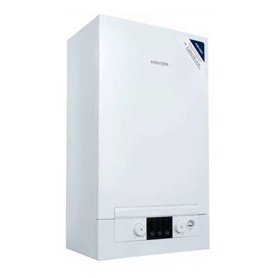 Фото Котел газовый Navien HeatAtmo NGB150 - 16 настенный, 2 конт, откр. кам. сгор. , изображение 3 — купить в Москве