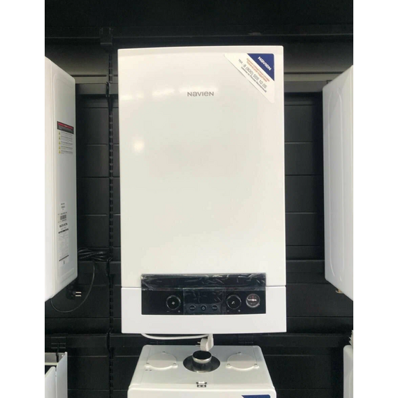 Фото Котел газовый Navien Heat System NGB210 - 24H настенный, 1 конт, закр. кам. сгор, коаксиальный NAVIEN 26919-02 , изображение 2 — купить в Москве