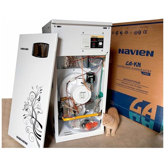 Фото Конвекционный газовый котел Navien GA 35KN, 35 кВт, двухконтурный , изображение 11 — купить в Москве