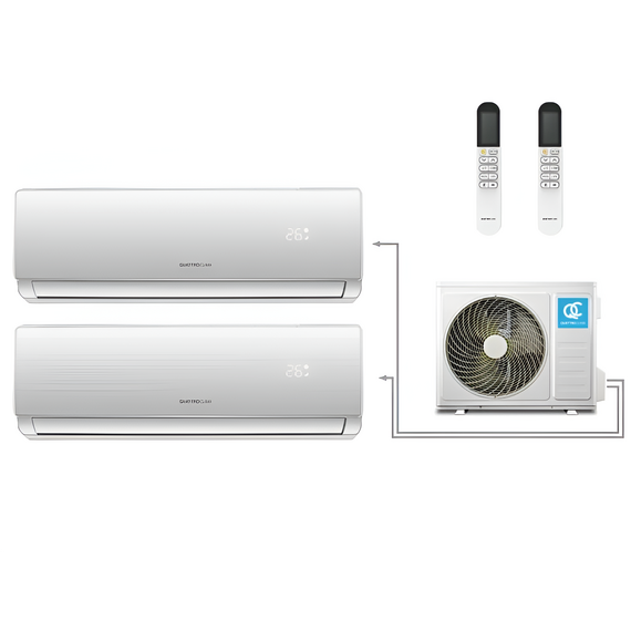 Фото Блок внутренний мульти-сплит системы Quattroclima QV-FM18WA , изображение 3 — купить в Москве