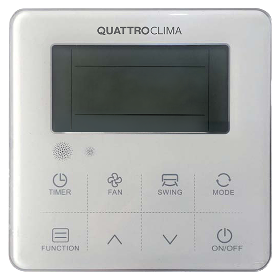 Фото QUATTROCLIMA / Сплит-система кондиционер напольно-потолочный 50 м. кв. QV-I18FG1/QN-I18UG1 , изображение 9 — купить в Москве