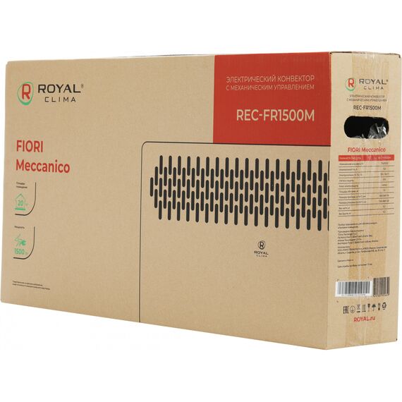 Фото Электрический конвектор серии FIORI Meccanico REC-FR1500M 1500Вт белый , изображение 4 — купить в Москве