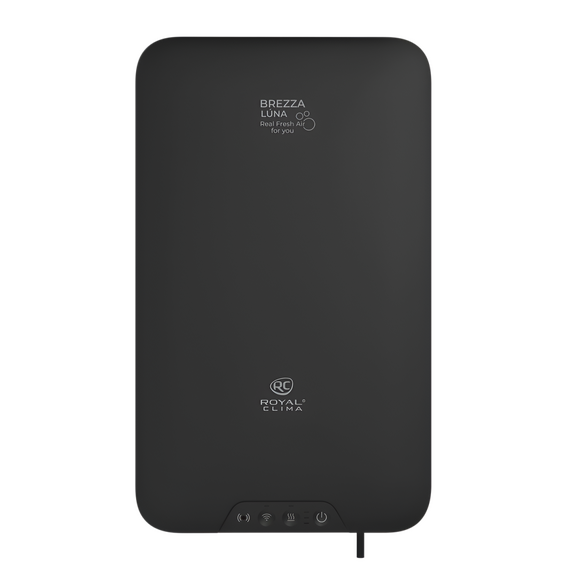 Фото Вентиляционная установка ROYAL CLIMA, серии BREZZA LUNA, RCB 80 LUX, чёрный  — купить в Москве