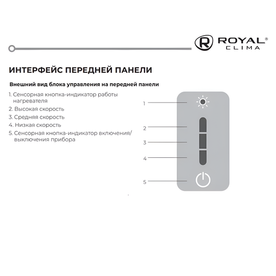 Фото Приточная вентиляция с подогревом Royal Clima BREZZA RCB 75 XS , изображение 7 — купить в Москве