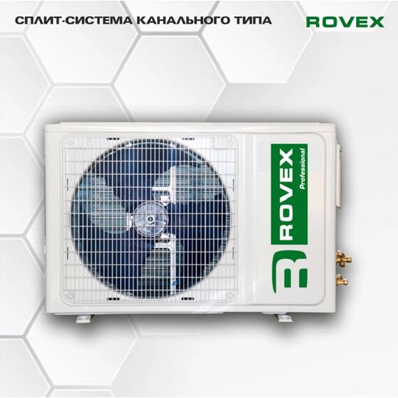 Фото Кондиционер Rovex RD-24HR3/CCU-24HR3, канальный, серый, 7000Вт , изображение 4 — купить в Москве