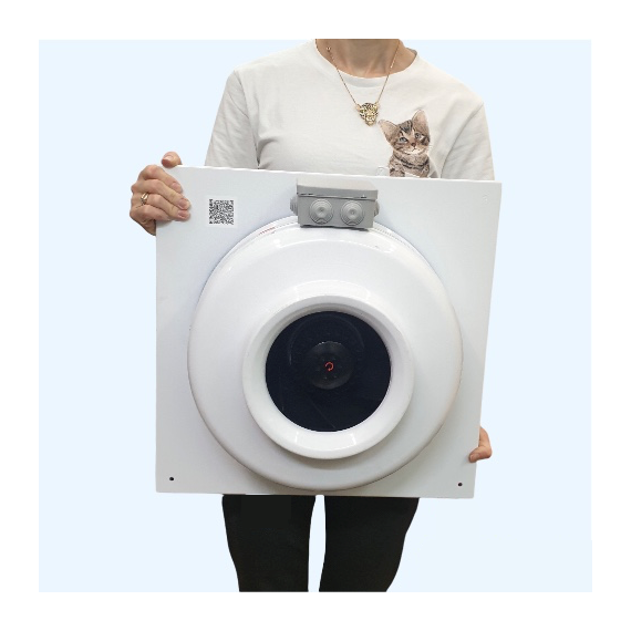 Фото Вентилятор круглый вытяжной настенный SHUFT CFW 200 , изображение 6 — купить в Москве