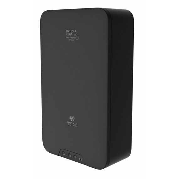 Фото Вентиляционная установка ROYAL CLIMA, серии BREZZA LUNA, RCB 80 LUX, чёрный , изображение 2 — купить в Москве
