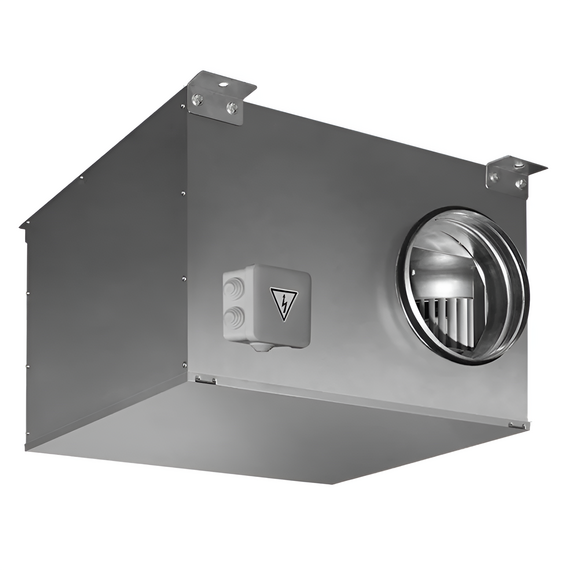 Фото Вентилятор канальный круглый в звукоизолированном корпусе SHUFT ICFE 160 VIM  — купить в Москве