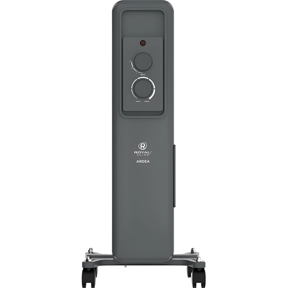 Фото Радиатор масляный Royal Clima Ardea ROR-AR5-1000M 1000Вт графитовый/черный , изображение 2 — купить в Москве