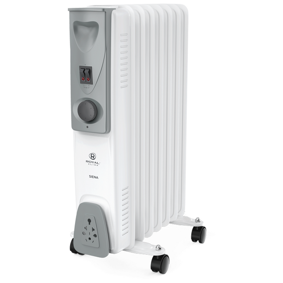 Фото Масляный радиатор Royal Clima SIENA ROR-S11-2500M, 2.5 кВт , изображение 2 — купить в Москве