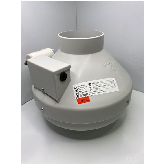 Фото Канальный вентилятор Shuft CFk 250 VIM белый 250 мм , изображение 8 — купить в Москве