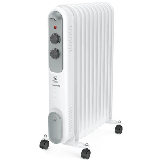 Фото Масляный радиатор Royal Clima PIEMONTE ROR- P11-2500M, 2.5 кВт , изображение 4 — купить в Москве