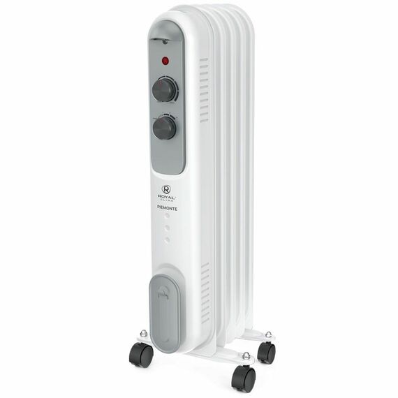 Фото Масляный радиатор Royal Clima PIEMONTE ROR-P5-1000M, 1.0 кВт , изображение 2 — купить в Москве