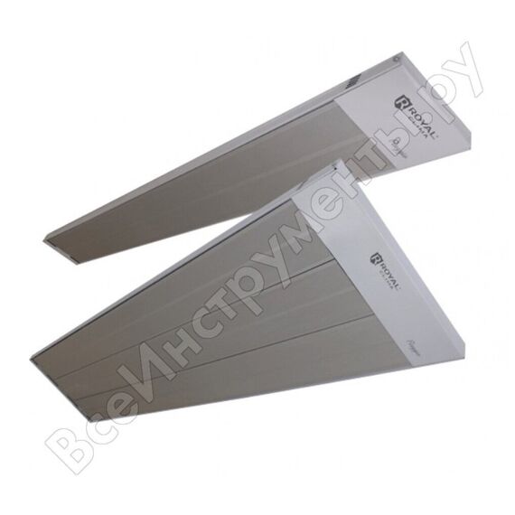 Фото Обогреватель инфракрасный Royal Clima Raggio 2.0 RIH-R800S/II 800Вт серый/белый , изображение 5 — купить в Москве