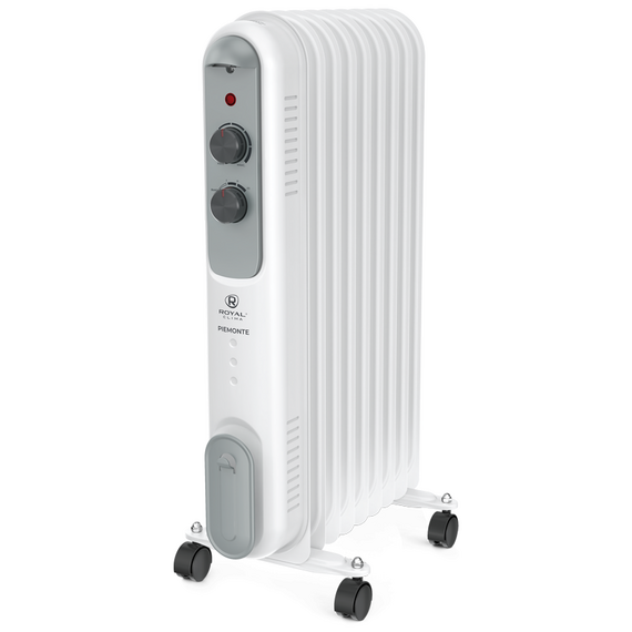 Фото Масляный радиатор Royal Clima PIEMONTE ROR-P9-2000M, 2.0 кВт , изображение 3 — купить в Москве