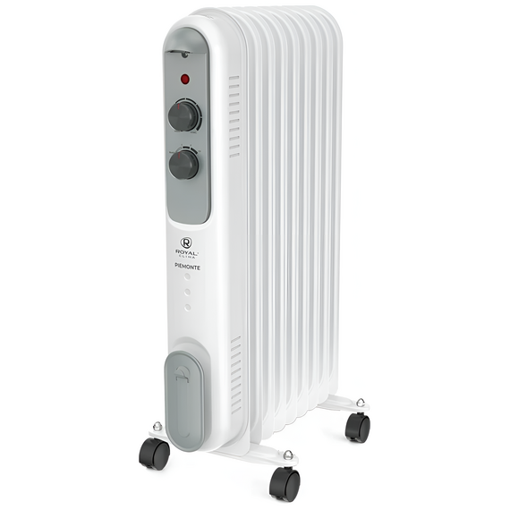Фото Масляный радиатор Royal Clima PIEMONTE ROR-P5-1000M, 1.0 кВт  — купить в Москве