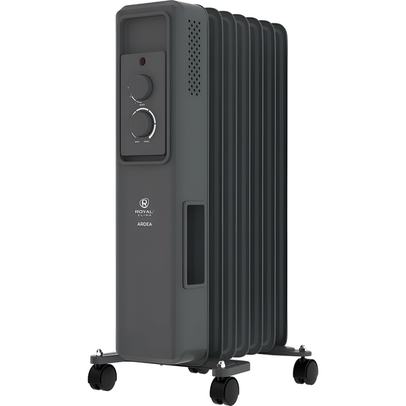 Фото Радиатор масляный Royal Clima Ardea ROR-AR5-1000M 1000Вт графитовый/черный  — купить в Москве