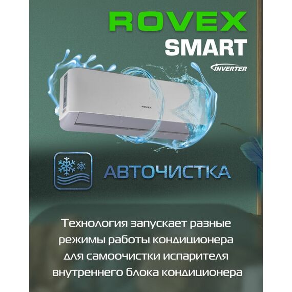 Фото Сплит-система Rovex Smart RS-09PXI6 Smart , изображение 5 — купить в Москве