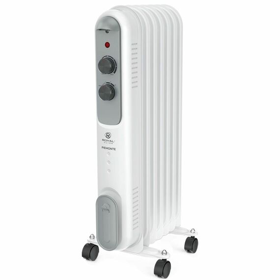 Фото Масляный радиатор Royal Clima PIEMONTE ROR-P7-1500M, 1.5 кВт , изображение 3 — купить в Москве