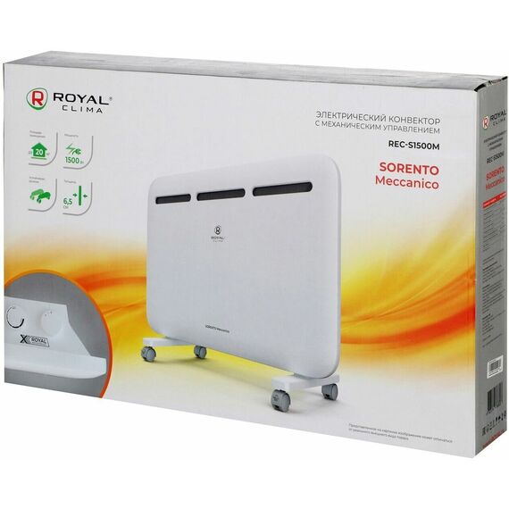 Фото Электрический конвектор Royal Clima Sorento meccanico REC-S1500M , изображение 9 — купить в Москве