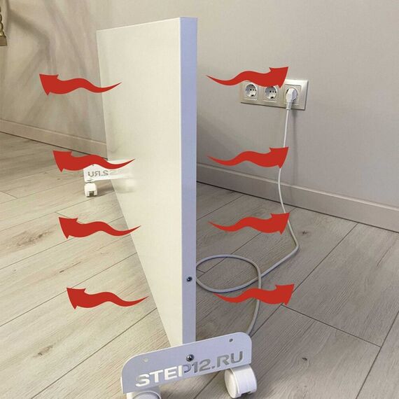 Фото Конвективно-инфракрасный обогреватель, двусторонний СТЕП DUOS 220/500 , изображение 7 — купить в Москве