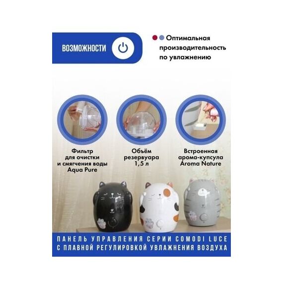 Ультразвуковой увлажнитель воздуха Royal Clima RUH-MR200/1.5M-WT — цены на маркетплейсе Conditioner.Market Фото Ультразвуковой увлажнитель воздуха Royal Clima RUH-MR200/1.5M-WT , изображение 8 — купить в Москве