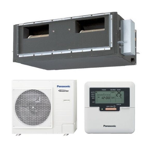 Фото Кондиционер Panasonic S-200PE3E5B, инверторный, канальный, A-класс , изображение 2 — купить в Москве
