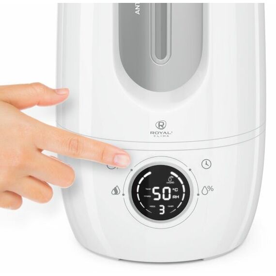 Увлажнитель воздуха с функцией ароматизации Royal Clima RUH-AN300/4.0E-SV, белый/серебристый — цены на маркетплейсе Conditioner.Market Фото Увлажнитель воздуха с функцией ароматизации Royal Clima RUH-AN300/4.0E-SV, белый/серебристый , изображение 17 — купить в Москве