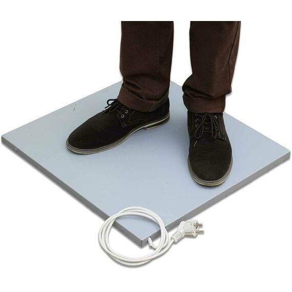 Фото Инфракрасный обогреватель СТЕП 100/0,5х0,5 половик, 0.1 кВт, 1.5 м?, серый , изображение 7 — купить в Москве