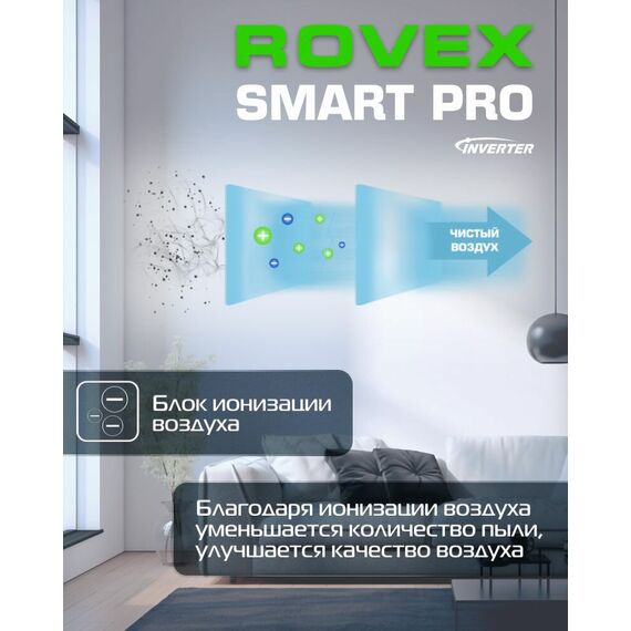 Фото Сплит-система Rovex Smart RS-24PXI6 Smart PRO , изображение 6 — купить в Москве