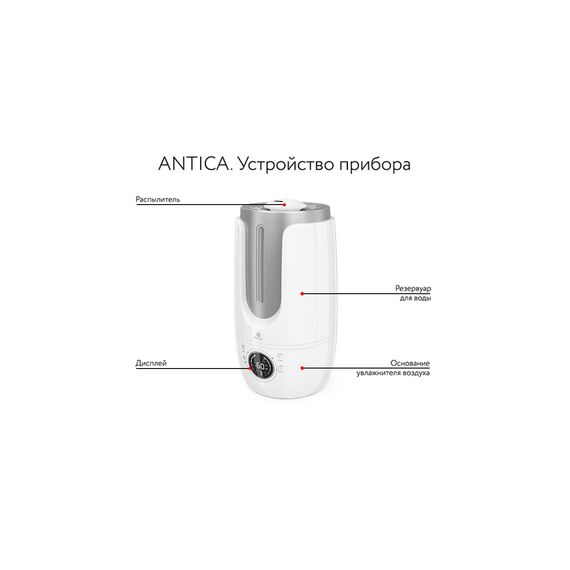 Увлажнитель воздуха с функцией ароматизации Royal Clima RUH-AN300/4.0E-SV, белый/серебристый — цены на маркетплейсе Conditioner.Market Фото Увлажнитель воздуха с функцией ароматизации Royal Clima RUH-AN300/4.0E-SV, белый/серебристый , изображение 15 — купить в Москве