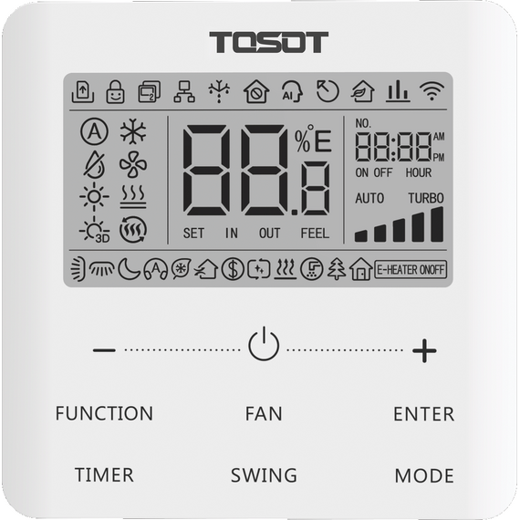 Фото Сплит система Tosot T48H-ILDA/I/T48H-ILUA/O, инверторная, Wi-Fi , изображение 2 — купить в Москве