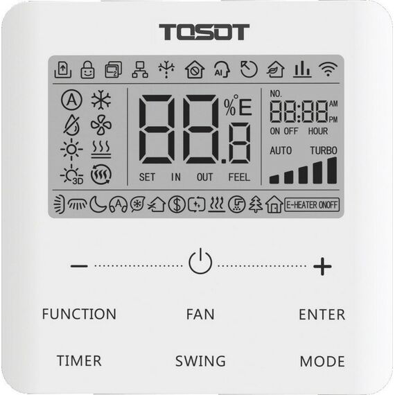 Фото Кондиционер кассетный  Tosot T48H-ILCA, 140 м2, инверторный, R32, Wi-Fi, A класс , изображение 4 — купить в Москве