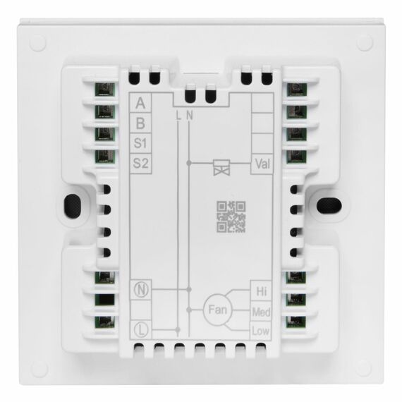 Фото Пульт управления SHUFT SRC-25 для 2-х трубных фанкойлов с диспетчеризацией Modbus , изображение 4 — купить в Москве