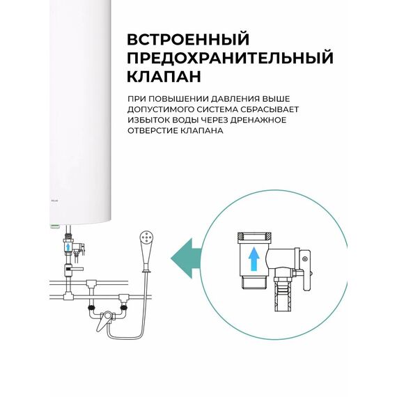 Фото Водонагреватель накопительный серии RELAX SWH-R30-RE , изображение 6 — купить в Москве