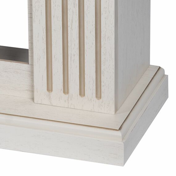 Фото Каминокомплект: Очаг Electrolux EFP/P-3620LS, портал Siena 42/40/36, сл. кость с зол. патиной , изображение 6 — купить в Москве