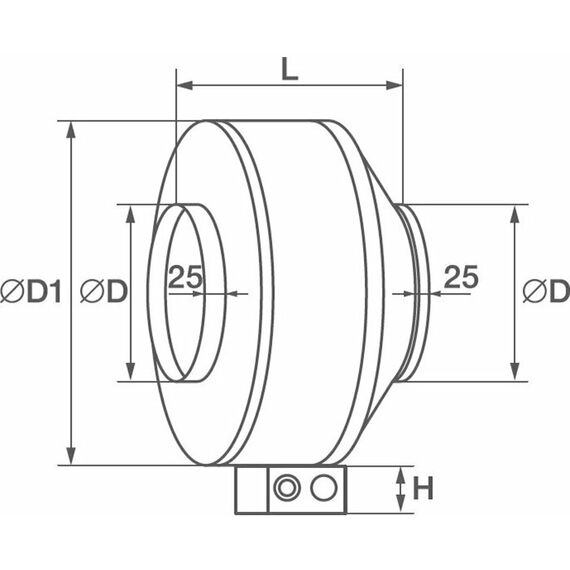 Фото Вентилятор Shuft Tube 160 XL осевой круглый канальный 2650 об/мин 52 Дб 120 Вт D 160 мм НС-0006549 , изображение 4 — купить в Москве