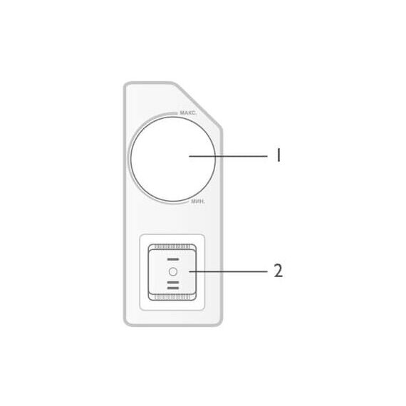 Фото Конвектор серии комфорт 3.0 ZHC-2000 SR3.0, 2000Вт, с терморегулятором, белый , изображение 6 — купить в Москве