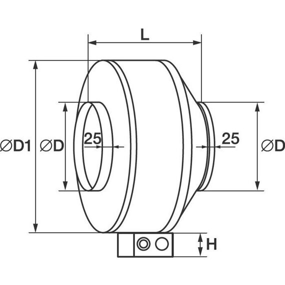 Фото Вентилятор Shuft Tube 250 XL осевой круглый канальный 2480 об/мин 52 Дб 160 Вт D 250 мм НС-0006552 , изображение 4 — купить в Москве