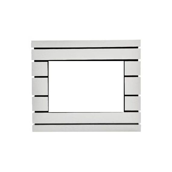 Фото Каминокомплект: Очаг Electrolux EFP/P-2520LS N, портал Moderno 25 шпон белый дуб , изображение 6 — купить в Москве