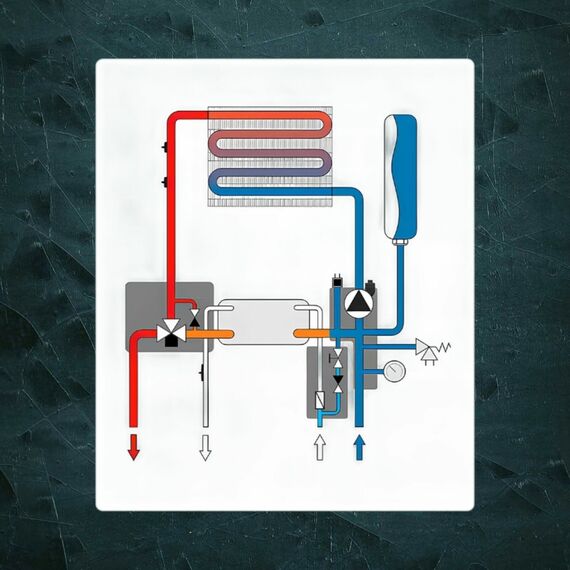 Фото Котел газовый Ferroli Vitabel F24 настенный, 2 конт, закр. кам. сгор. , изображение 13 — купить в Москве