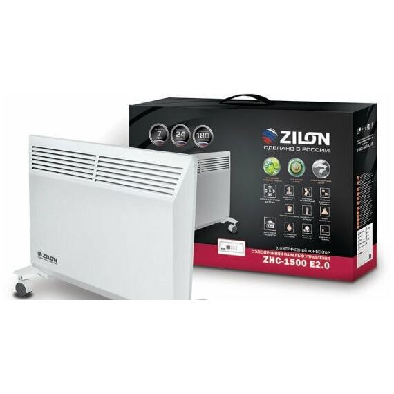 Фото Электрический конвектор ZILON серии Комфорт E3.0 ZHC-1000 E3.0 , изображение 5 — купить в Москве