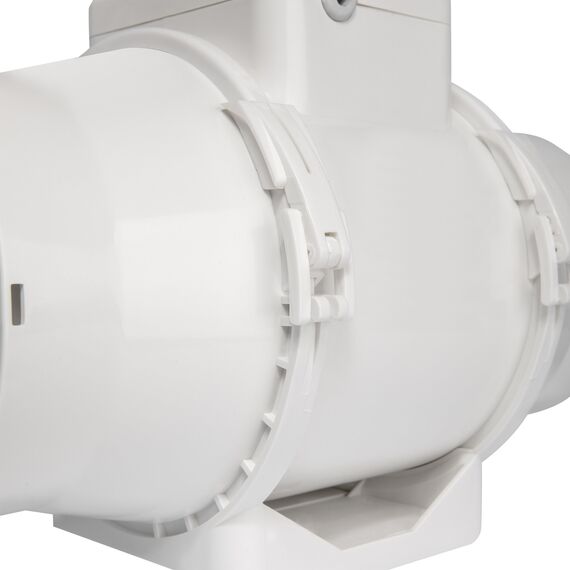 Фото Канальный вентилятор Shuft VENTMIX-150 белый D 150 мм, осевой , изображение 6 — купить в Москве