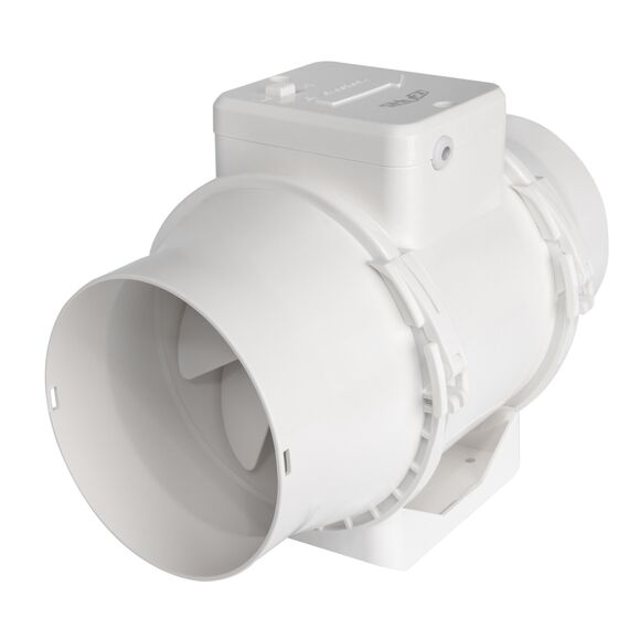 Фото Канальный вентилятор Shuft VENTMIX-150 белый D 150 мм, осевой  — купить в Москве
