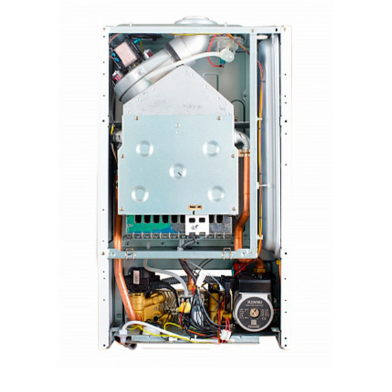 Фото Котел газовый MIZUDO MAESTRO GEM M24Т настенный, 2 конт, OPT, стеклянная сенсорная панель, белая , изображение 5 — купить в Москве