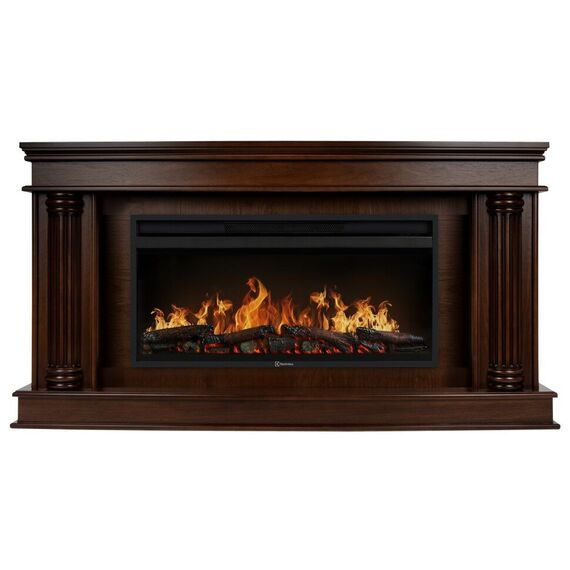 Фото Каминокомплект: Очаг Electrolux EFP/P-4220LS, портал Olympia 42/40/36, канадский дуб , изображение 3 — купить в Москве