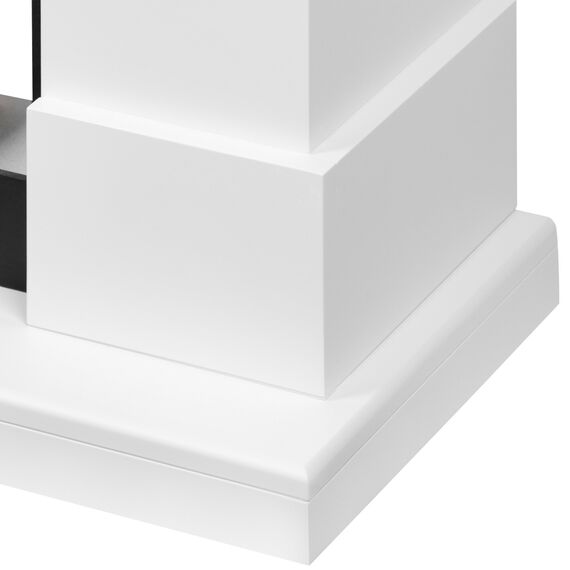 Фото Каминокомплект: Очаг Electrolux EFP/P-4220LS, портал California 42/40/36, белый , изображение 5 — купить в Москве