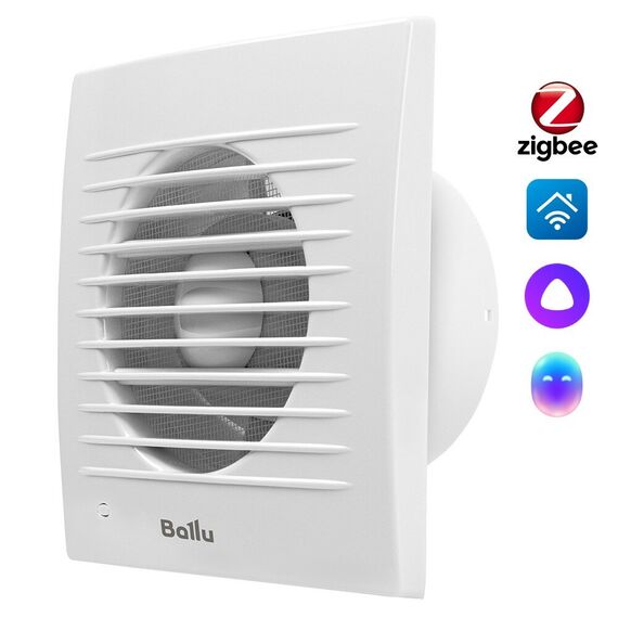 Фото Вентилятор вытяжной Ballu BAF-FW 150 N с антимоскитной сеткой  — купить в Москве