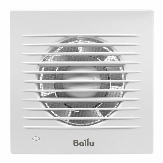 Фото Вытяжной вентилятор Ballu BAF-FW 100 N с москитной сеткой для ванной комнаты, туалета, кухни и бани, 100 мм , изображение 9 — купить в Москве